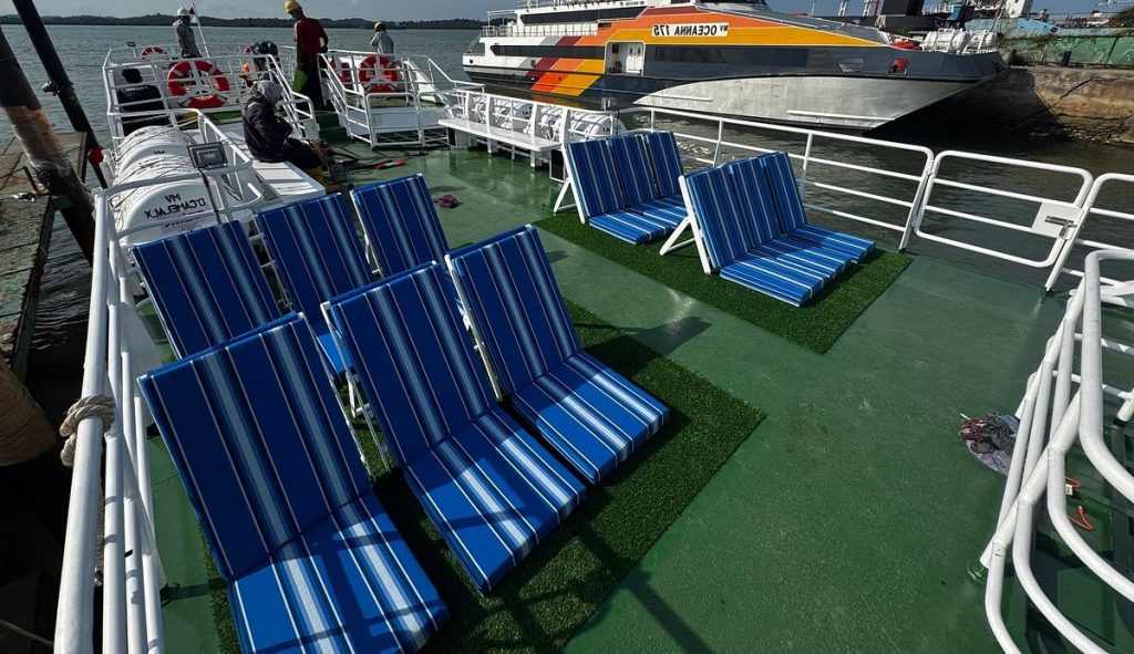 D'Camnel ALX fast ferry now sails from Nusa Penida to Sanur Harbour